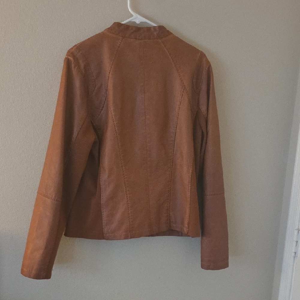 Sebby Collection Faux Leather Jacket - Picture 3 of 8